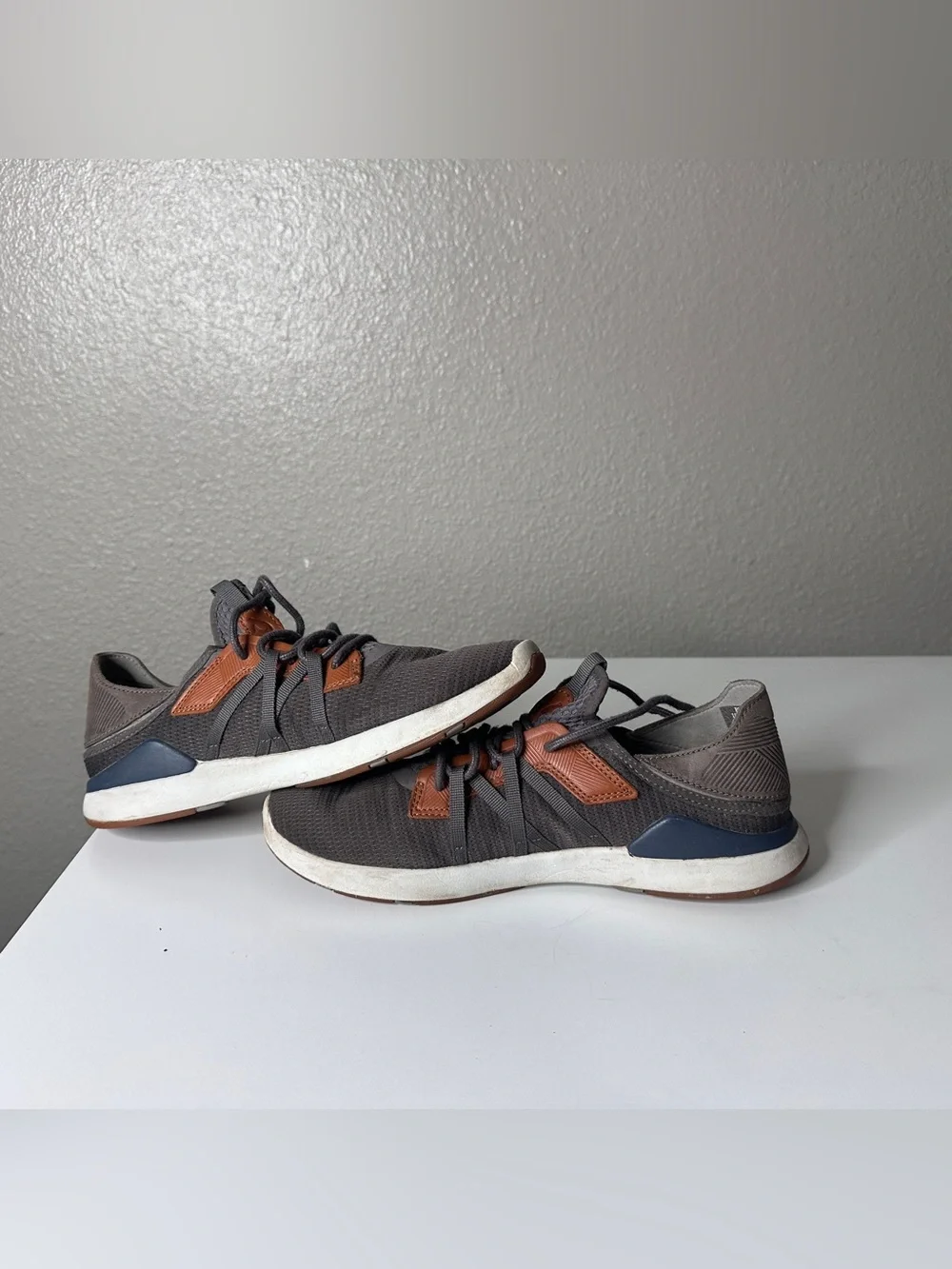 OluKai Men's Mio Lī sneakers Pavement Vintage Indigo 9